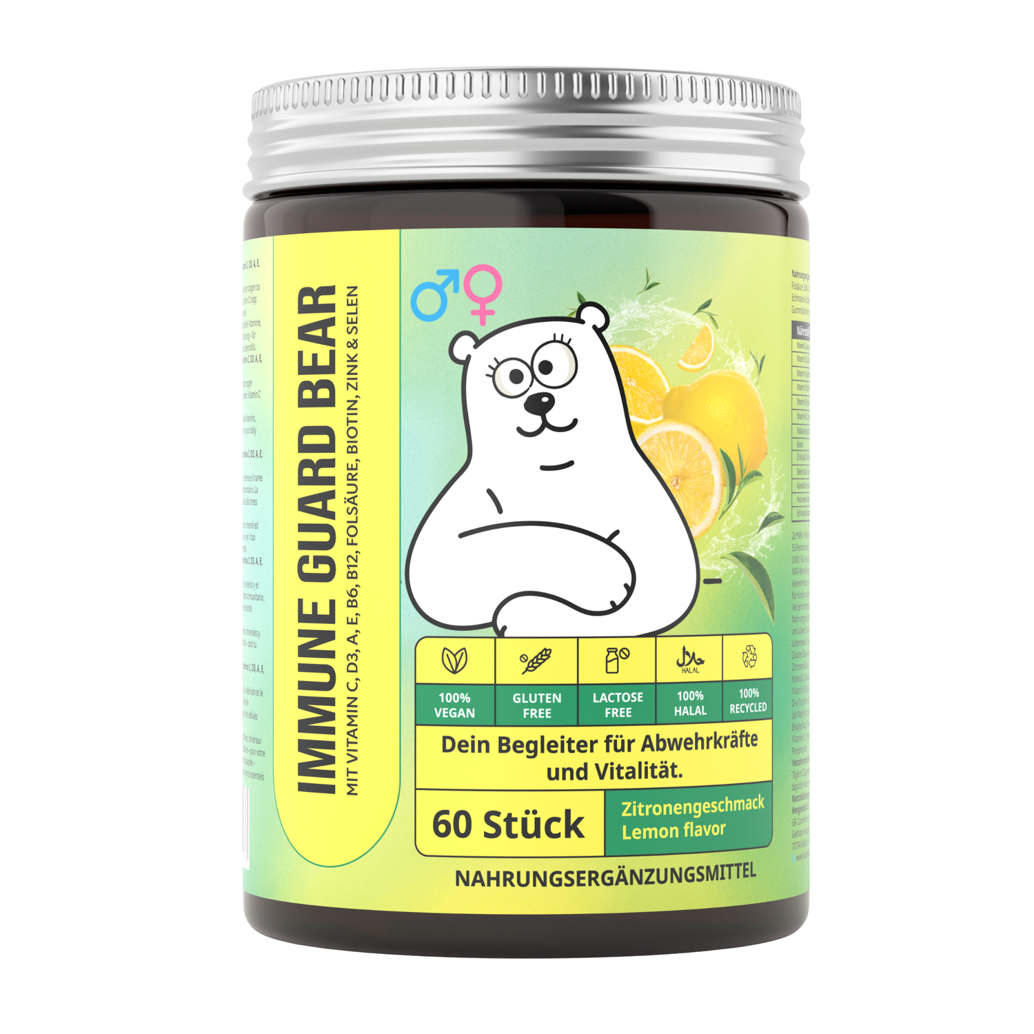 TRUEBEARS® IMMUNE GUARD BEAR – Dein täglicher Begleiter für Abwehrkräfte & Vitalität