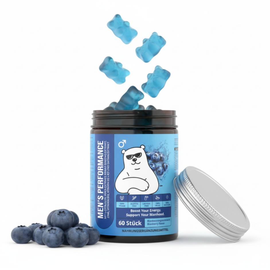 TRUEBEARS® MEN’S PERFORMANCE BEAR – Boost Your Energy. Support Your Manhood.